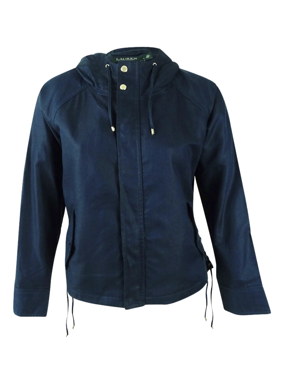 Lauren Ralph Lauren Women's Hooded Canvas Jacket eBay